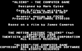 Aliens - Commodore 64