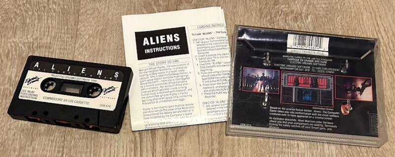 Aliens - The Computer Game - Commodore 64