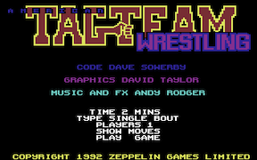 American Tag-Team Wrestling - Commodore 64