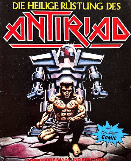 Die Heilige Rüstung des Antiriad - Commodore 64