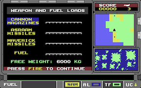 ATF: Advanced Tactical Fighter - Commodore 64