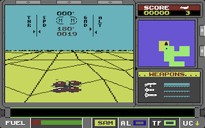 ATF: Advanced Tactical Fighter - Commodore 64