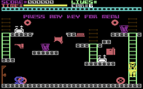 Automania Maniac Mechanic - Commodore 64