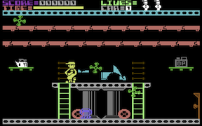 Automania Maniac Mechanic - Commodore 64