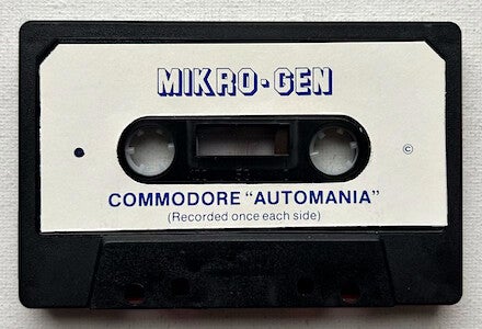 Automania Maniac Mechanic - Commodore 64