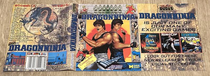 Bad Dudes vs. Dragon Ninja - Commodore 64