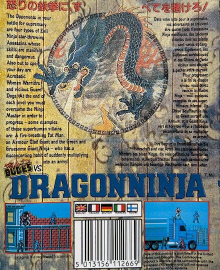 Bad Dudes vs. Dragon Ninja - Commodore 64