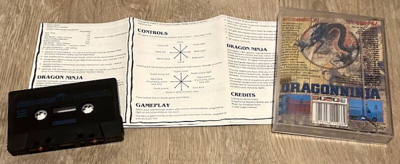 Bad Dudes vs. Dragon Ninja - Commodore 64