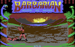 Barbarian The Ultimate Warrior - Commodore 64