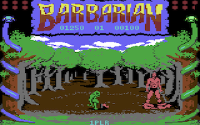 Barbarian The Ultimate Warrior - Commodore 64