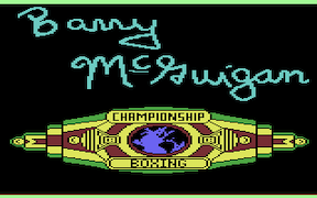 Barry McGuigan World Championship Boxing - Commodore 64