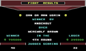 Barry McGuigan World Championship Boxing - Commodore 64
