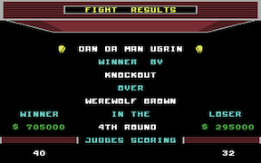 Barry McGuigan World Championship Boxing - Commodore 64