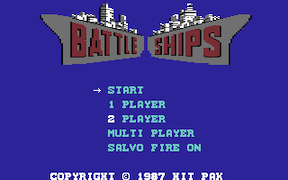 Battleships - Commodore 64