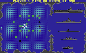 Battleships - Commodore 64
