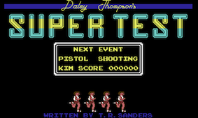 Daley Thompson's Super-Test - Commodore 64