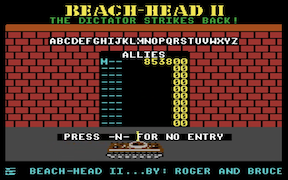 Beach-Head II - Commodore 64
