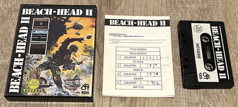 Beach-Head II - Commodore 64