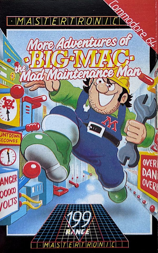 More Adventures of BIG MAC the Mad Maintenance Man - Commodore 64