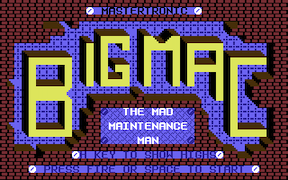 More Adventures of BIG MAC the Mad Maintenance Man - Commodore 64