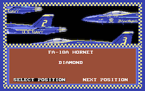 Blue Angels - Commodore 64