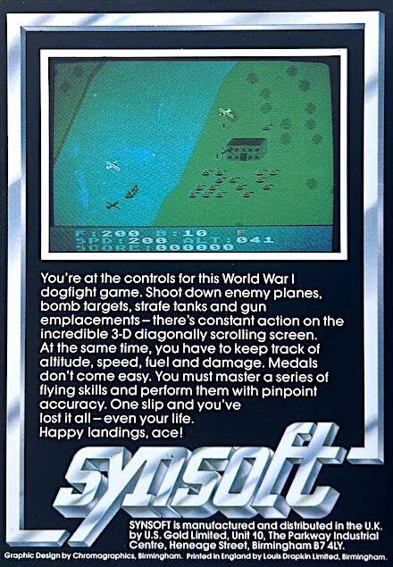 Blue Max - Commodore 64