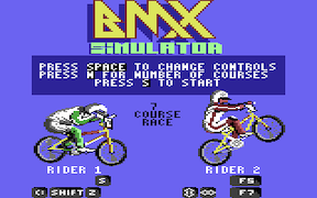 BMX Simulator - Commodore 64