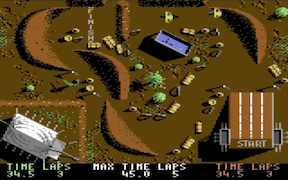 BMX Simulator - Commodore 64