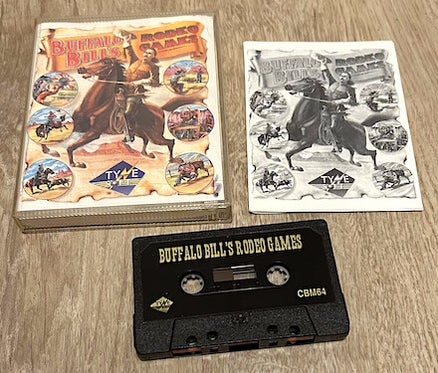 Buffalo Bill's Rodeo Games - Commodore 64