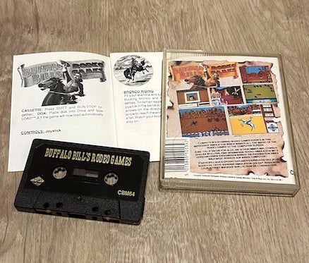 Buffalo Bill's Rodeo Games - Commodore 64