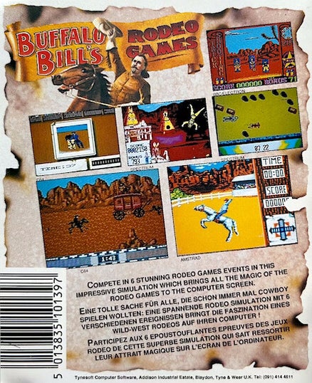 Buffalo Bill's Rodeo Games - Commodore 64