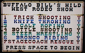 Buffalo Bill's Rodeo Games - Commodore 64