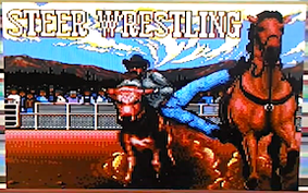 Buffalo Bill's Rodeo Games - Commodore 64