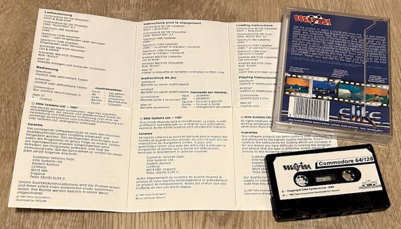 Buggy Boy - Commodore 64