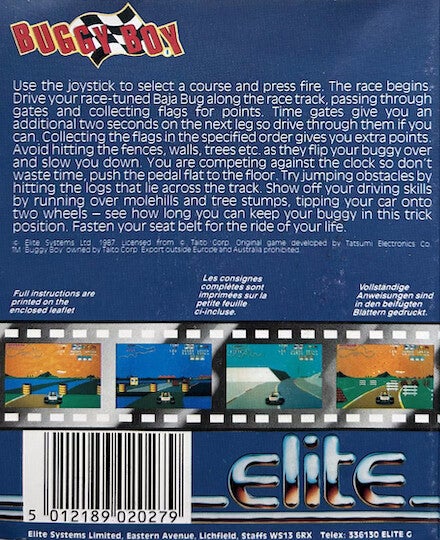 Buggy Boy - Commodore 64