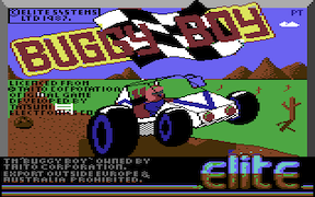 Buggy Boy - Commodore 64