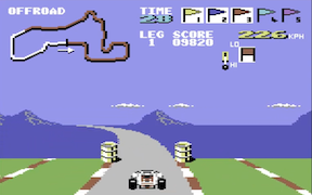 Buggy Boy - Commodore 64