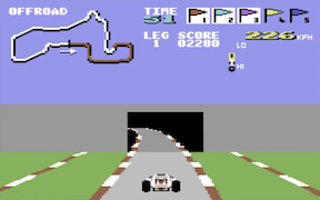 Buggy Boy - Commodore 64