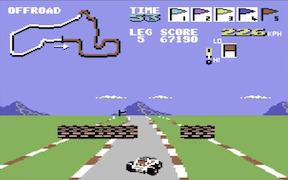 Buggy Boy - Commodore 64