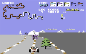 Buggy Boy - Commodore 64