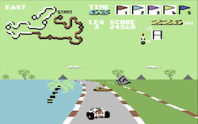 Buggy Boy - Commodore 64