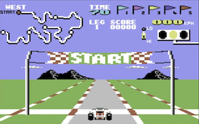 Buggy Boy - Commodore 64