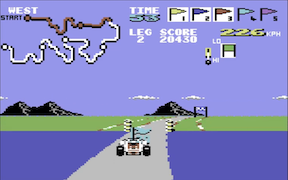 Buggy Boy - Commodore 64