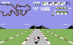 Buggy Boy - Commodore 64