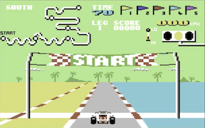 Buggy Boy - Commodore 64