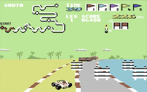 Buggy Boy - Commodore 64