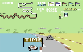 Buggy Boy - Commodore 64