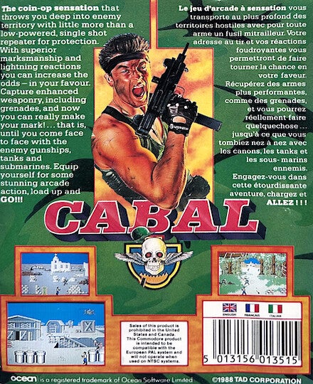 Cabal - Commodore 64