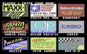 California Games - Commodore 64