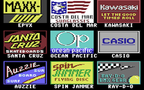 California Games - Commodore 64